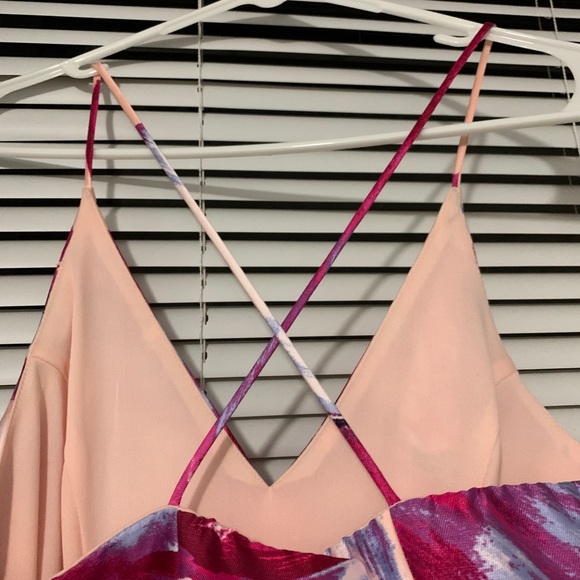 PROM, BALL, or GALA multi color floral dress! - Picture 7 of 7